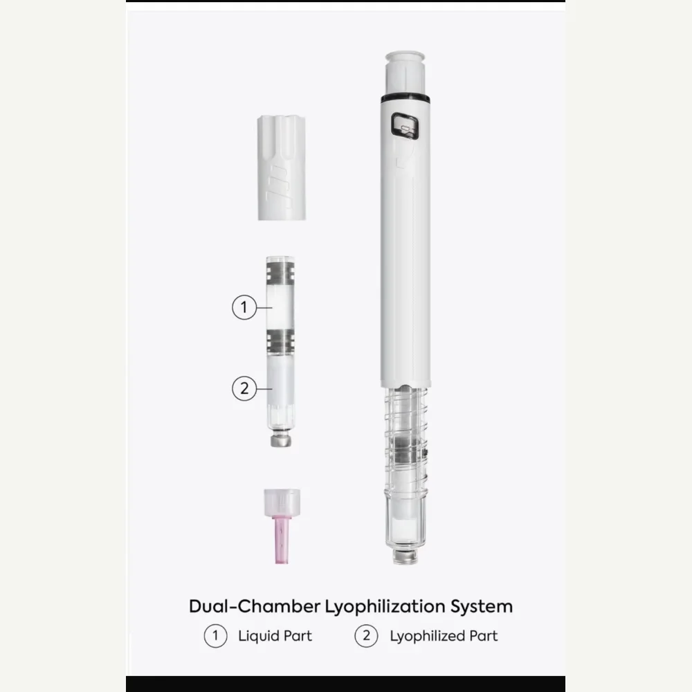 Eva Dual-chamber pen Retatrutide first
